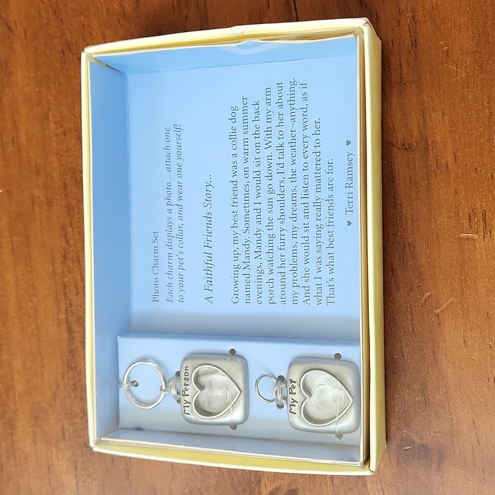 Pet & their Person Photo Charm Set!